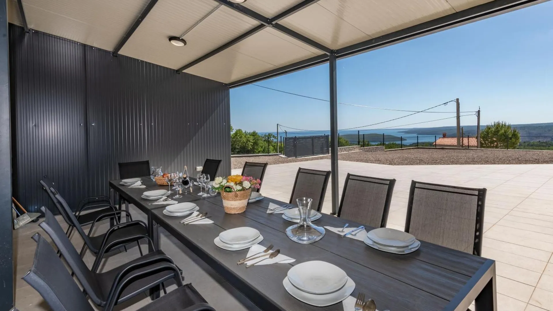 Villa Ema, A Beautiful Villa With A Wonderful View Of The Sea Stanisovi 0*,