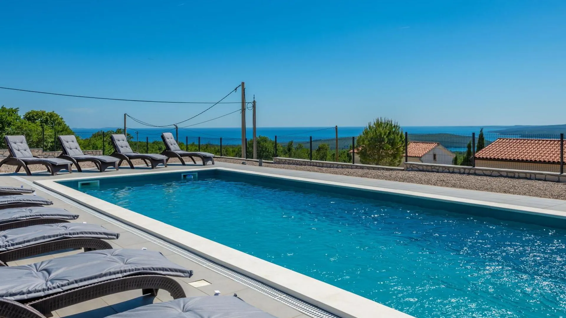 Villa Ema, A Beautiful Villa With A Wonderful View Of The Sea Stanisovi